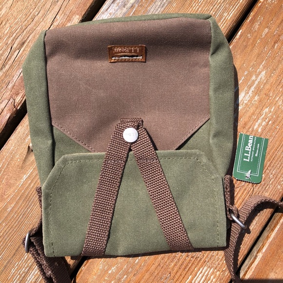 LL Bean Canvas Utility Crossbody bag purse NWT - Picture 3 of 12